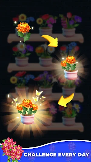 Garden Glow: Sort Game Screenshot 3