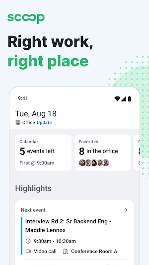 Scoop: Flexible Work Toolkit Screenshot 0