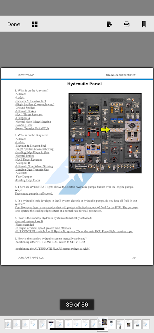 Boeing B737NG Pilot Study App Screenshot 1