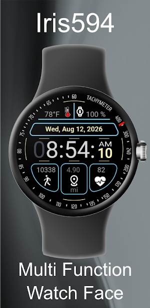 Iris594 Multi Function Watch Screenshot 0