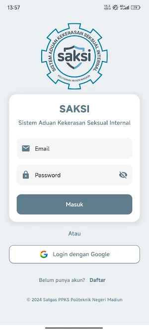 Saksi Screenshot 1