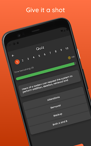 Database Management System Quiz (MSCS) Screenshot 3