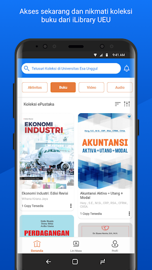 iLibraryUEU Screenshot 1