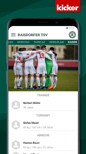 Raisdorfer TSV Screenshot 0