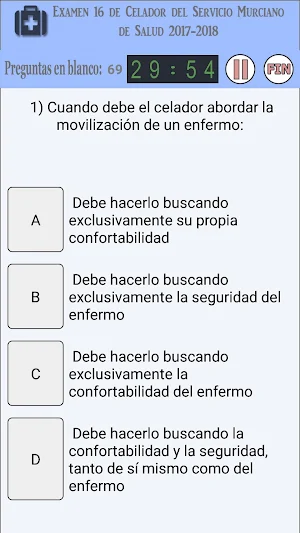 TestOpos Celador Sanitario Screenshot 3