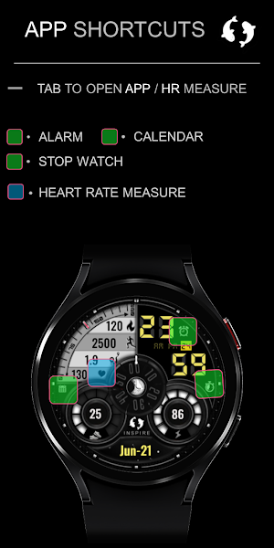 Inspire15 | Digital Watch Face Screenshot 2