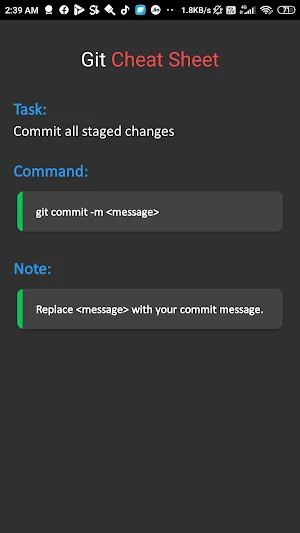Git Cheat Sheet Screenshot 2