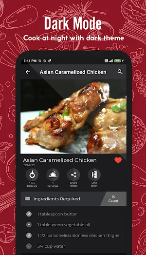 Asian Recipes Screenshot 2