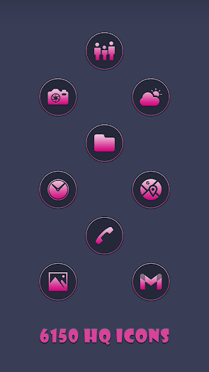 Pink Shine Icons Screenshot 0