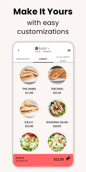 Jamie’s Eats & Sweets Screenshot 2