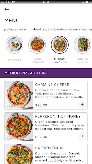 Eleventh Street Pizza Screenshot 2