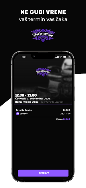 Barbermania Užice Screenshot 1