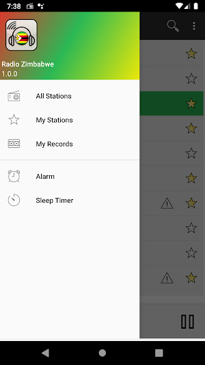 RADIO ZIMBABWE : Online Zimbabwean radios Screenshot 0
