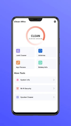 Ultra Clean: Antivirus Tool Screenshot 1