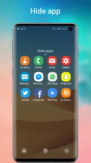 One S10 Launcher - S10 Launcher style UI, feature Screenshot 3