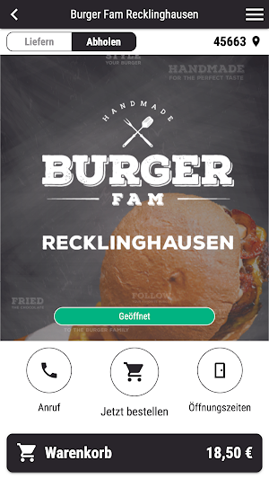 Burger Fam Recklinghausen Screenshot 0