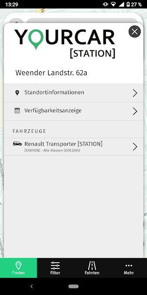 YourCar Carsharing Screenshot 3