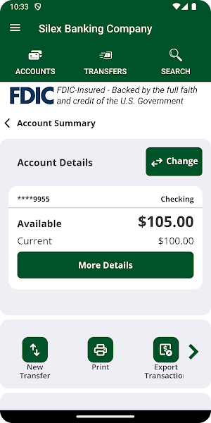 Silex Banking Company Screenshot 2