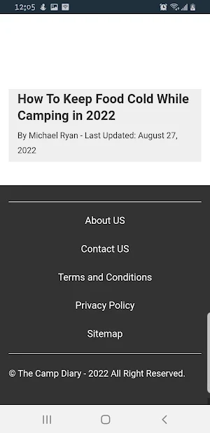 Camp Diary Screenshot 3