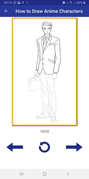Draw Anime Character Tutorials Screenshot 2