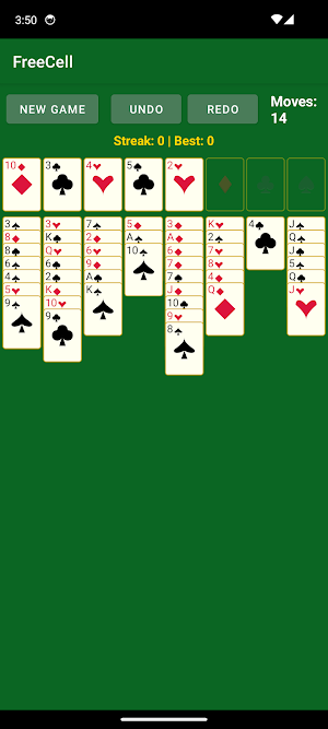PG FreeCell Screenshot 0