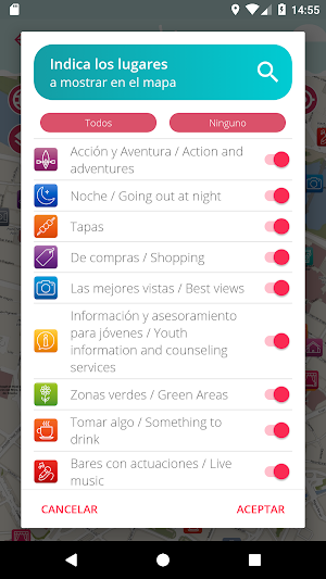 Map for Youngsters Zaragoza Screenshot 2