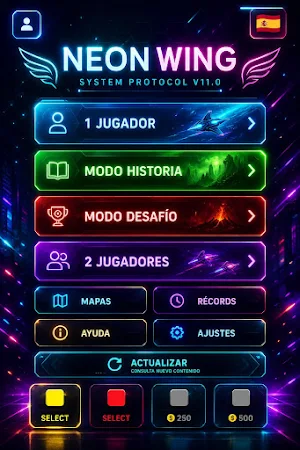 Neon Wing Screenshot 2