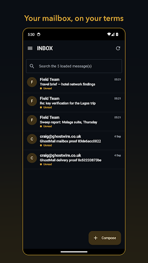 Pharoah Mail Screenshot 3