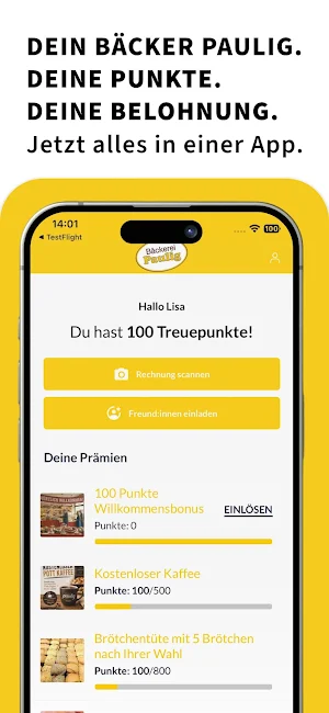 Bäckerei Paulig Screenshot 0