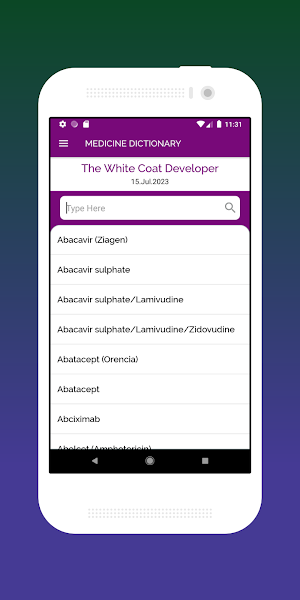 Medicine Dictionary Offline Screenshot 0