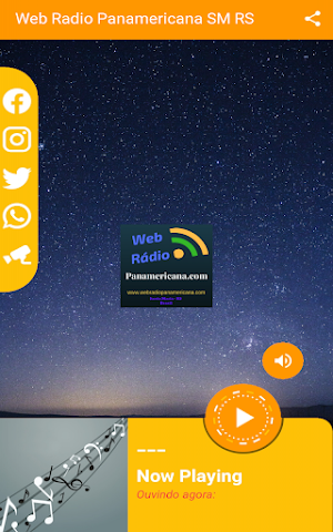 Web Rádio Panamericana SM RS Screenshot 0