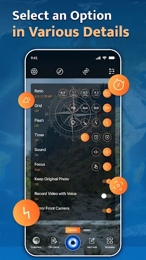 GPS Photo Map Lite - Save Data Screenshot 2