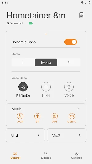 C-Music Hometainer Remote Screenshot 2