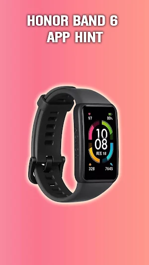 Honor Band 6 App hint Screenshot 1