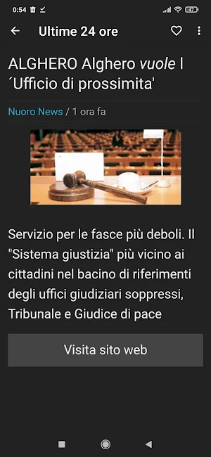 Nuoro notizie Screenshot 3