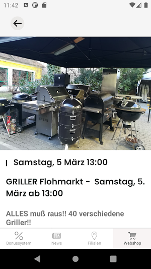 Fleischerei Mosshammer Screenshot 1
