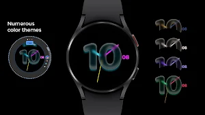 Blurred Glass Watch Face Screenshot 3