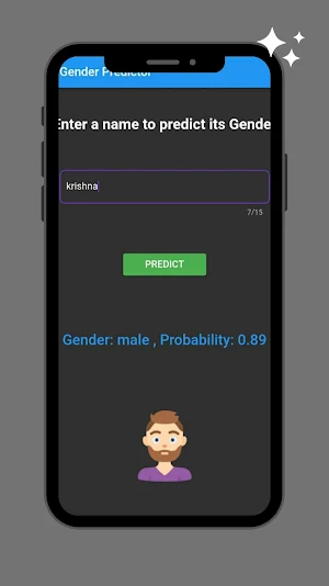 Gender Predictor Screenshot 2