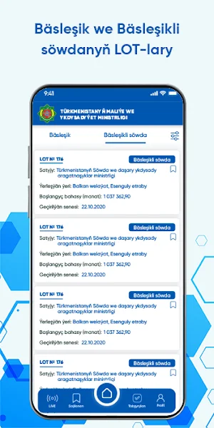 Bäsleşikler - döwlet býujetiniñ bäsleşikler ulgamy Screenshot 1
