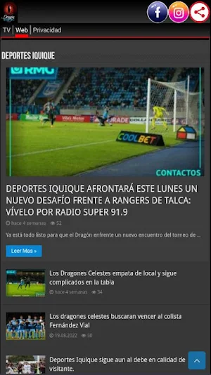 Dragón Deportivo Screenshot 2