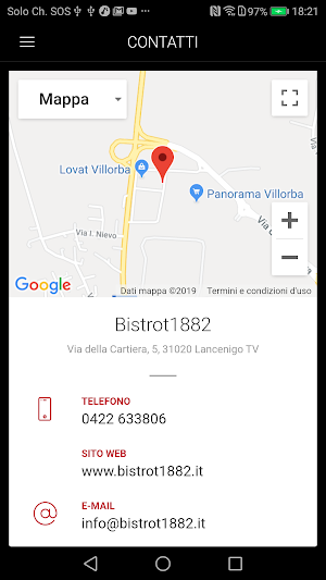 Bistrot1882 Screenshot 1