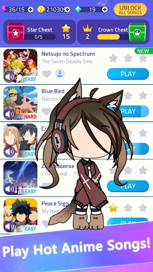 Gacha Piano Tiles Screenshot 0
