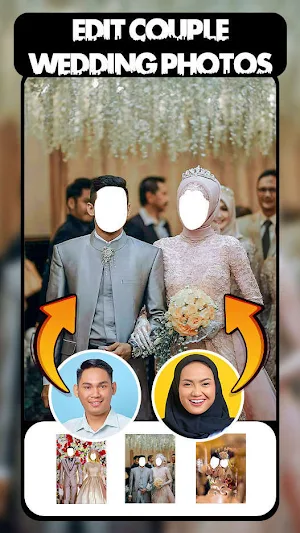 Muslim Couple Wedding Dresses Screenshot 0