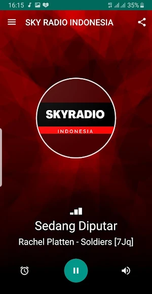 SKY RADIO INDONESIA Screenshot 1
