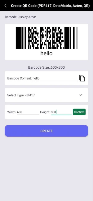 Barcode Scanner & Generator Screenshot 3