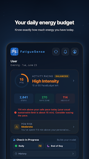 FatigueSense Screenshot 0