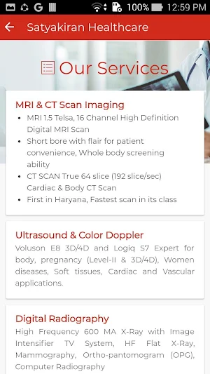 Satyakiran Healthcare Screenshot 2