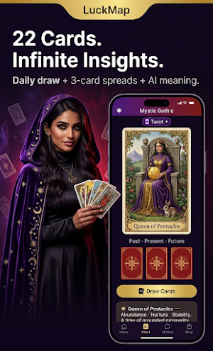 LuckMap: AI Astrology & Tarot Screenshot 3