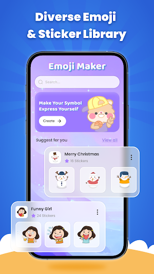 Emoji Maker: DIY Sticker Maker Screenshot 1