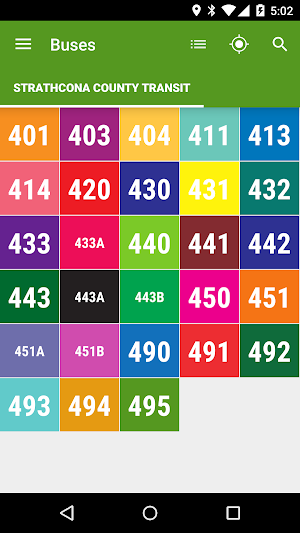 Strathcona County Transit Bus - MonTransit Screenshot 2